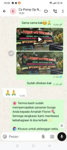 Testimonial Papan Bunga lebakasih