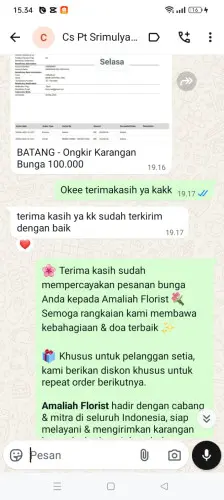 Testimonial Papan Bunga lebakasih
